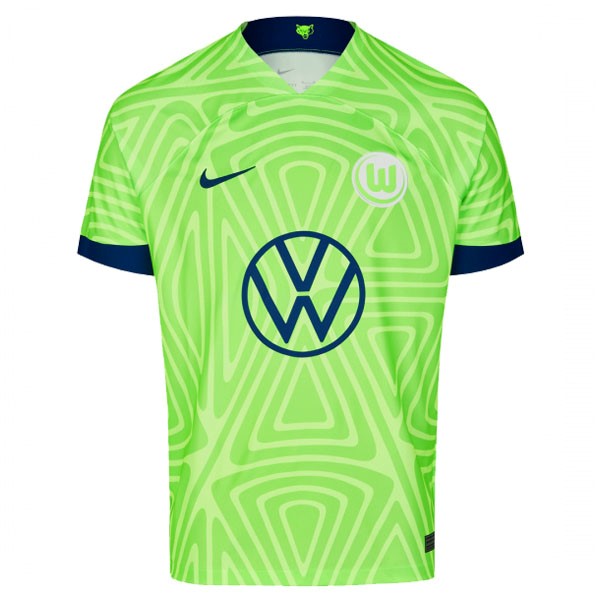 Tailandia Camiseta Wolfsburg Primera Equipación 2022/2023 Verde